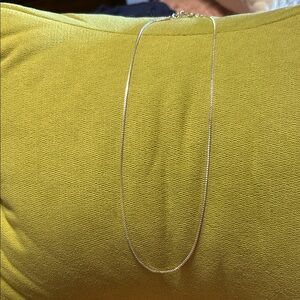 Elegant Sterling Silver Necklace 20”